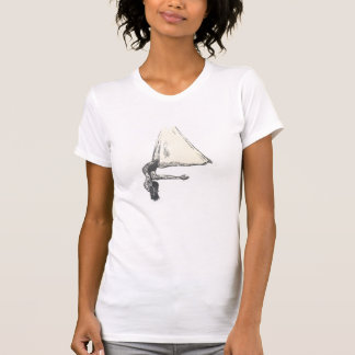 Camiseta aérea de la yoga