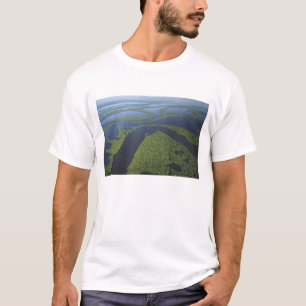 Camiseta Aérea del archipiélago de Anavilhanas, inundada