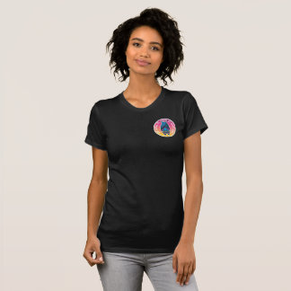 Camiseta aérea del palo de la yoga