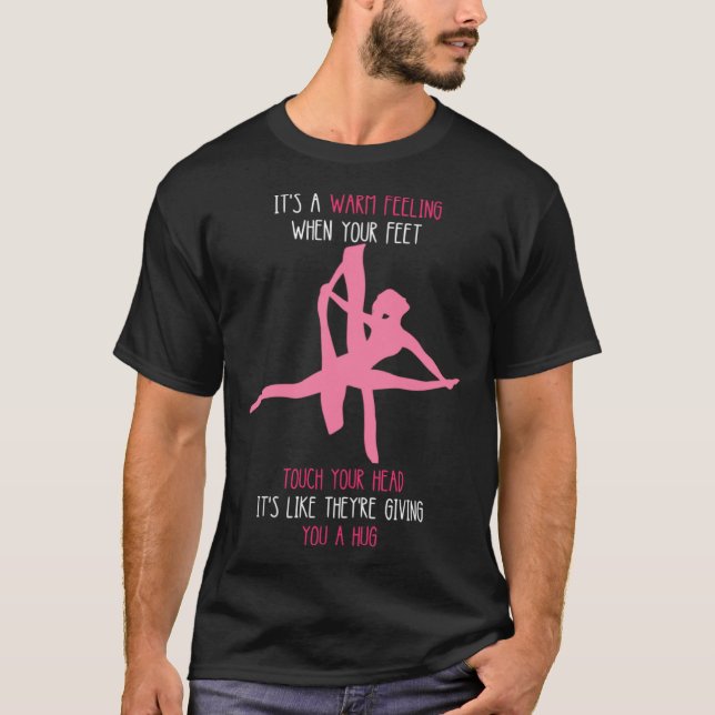 Camiseta Aerial Hoop Warm Feeling Circus Lyra Air Acrobatic (Anverso)