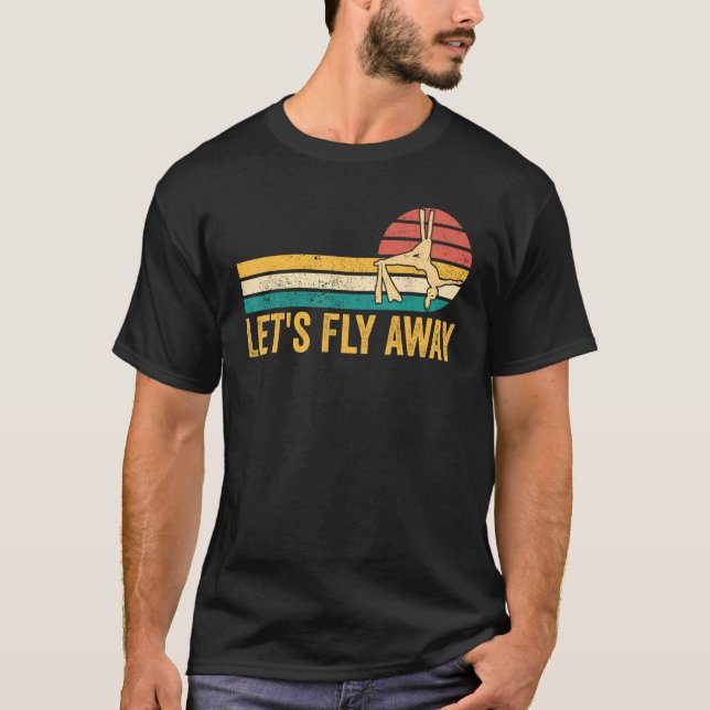 Camiseta Aerial Silk Aerialist Let s Fly Away 1 (Anverso)