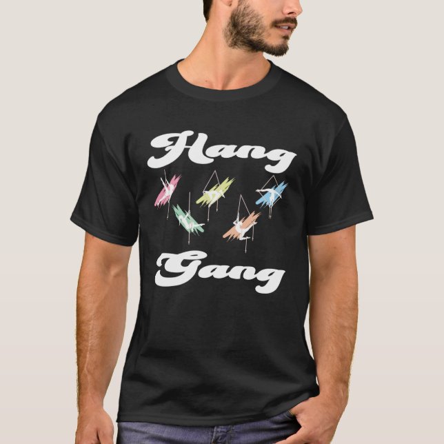 Camiseta Aerial silk dancer matching Hang gang  1 (Anverso)