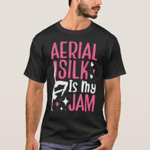 Camiseta Aerialista de seda aérea estoy colgando de un hilo