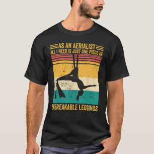 Camiseta Aerialista De Seda Aérea Una Pieza De Inquebrantab