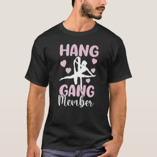 Camiseta Aerialista ejecutante de yoga aéreo y acrobacias c
