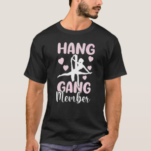 Camiseta Aerialista ejecutante de yoga aéreo y acrobacias c