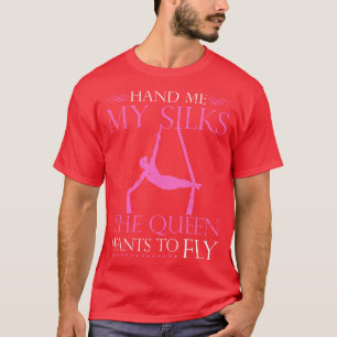 Camiseta Aerialista en acrobacia de yoga de bailarina de se