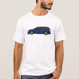 Camiseta aero- bluu del kombi