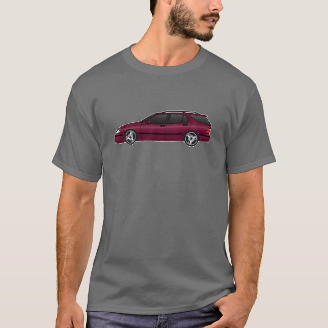 Camiseta aero- carro del merlot 04 (Anverso)