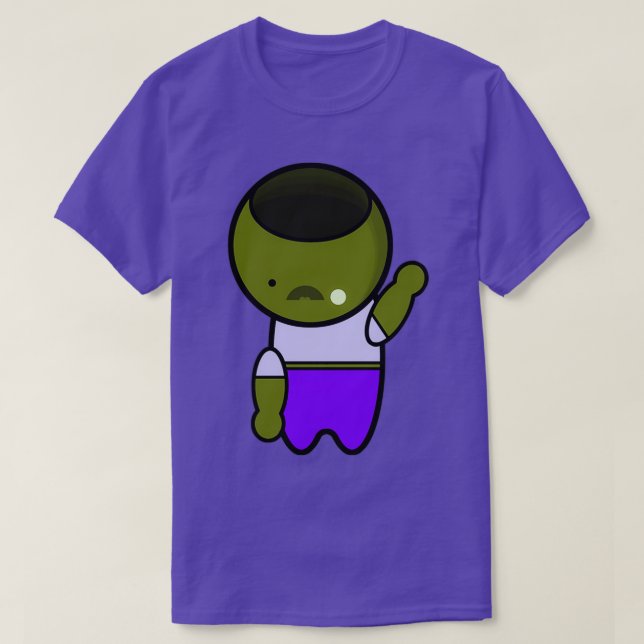 Camiseta Aerobias de Zombie (Diseño del anverso)