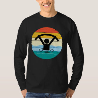 Camiseta Aeróbic Acuático de Fitness Acuático Ejercicio de 