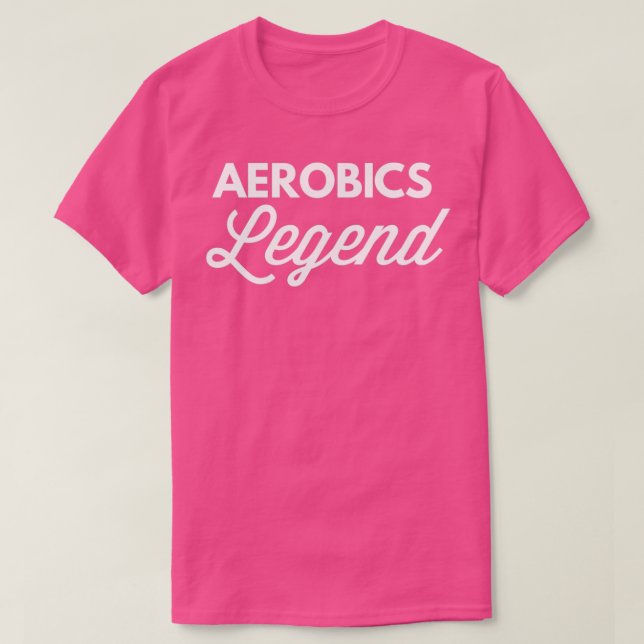 Camiseta Aerobic Legend (Diseño del anverso)