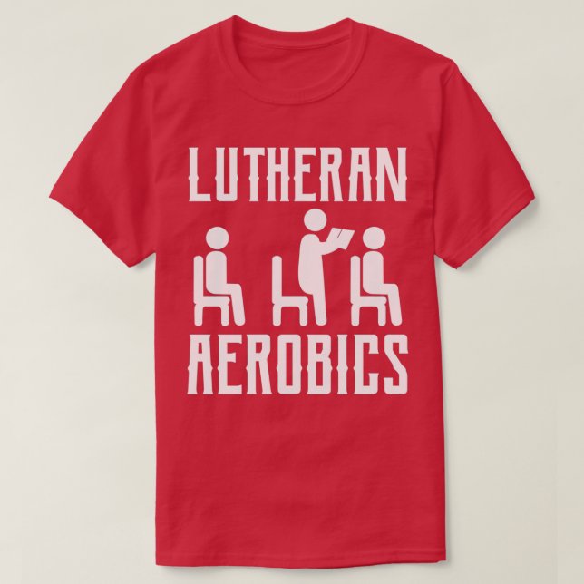 Camiseta Aerobic Lutheran (Diseño del anverso)