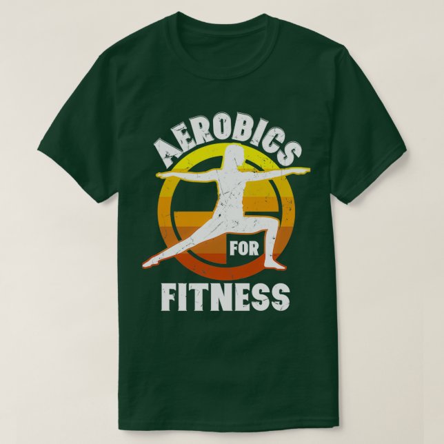 Camiseta Aerobic Para Fitness Vintage Con Problemas (Diseño del anverso)