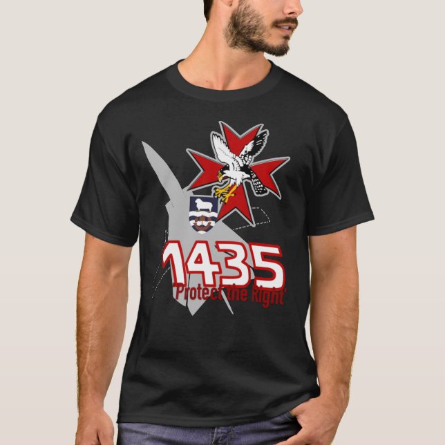Camiseta Aeródromo 1435 Flight Squadron RAF Panavia Tornado (Anverso)
