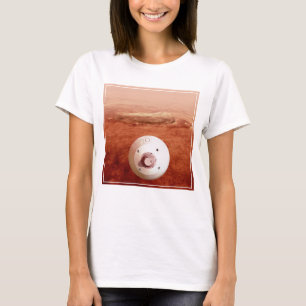 Camiseta Aeródromo Con Perseverancia Rover Descent To Mars