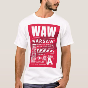 Camiseta Aeródromo WAW Varsovia