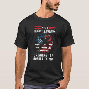 Camiseta Aerolínea DeSantis Airlines Retro Estados Unidos B