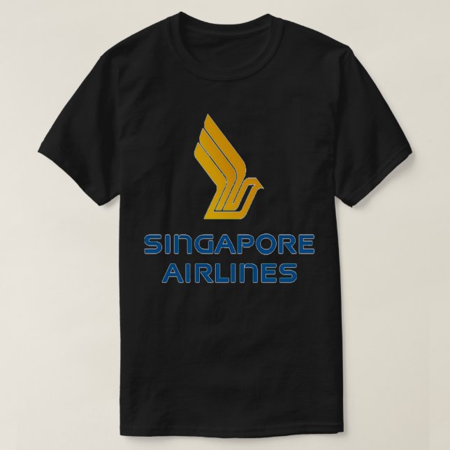 Camiseta Aerolíneas de Singapur (Diseño del anverso)