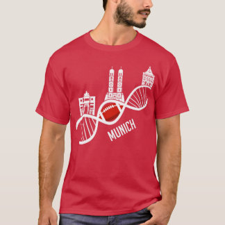 Camiseta Aerolíneas Munich American Footline Bavaria Gift c