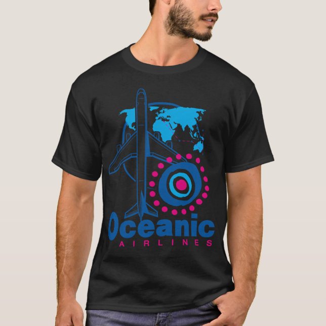 Camiseta Aerolíneas Oceánicas (Anverso)