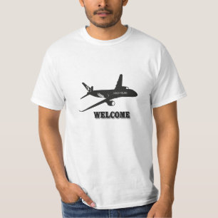 Camiseta Aerolíneas turcas de bienvenida