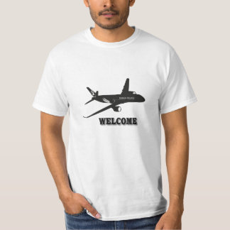 Camiseta Aerolíneas turcas de bienvenida