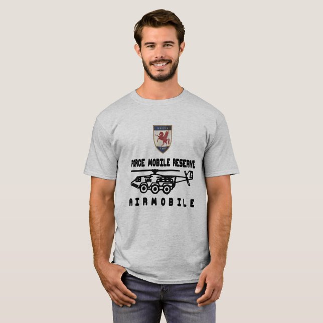 Camiseta aeromóvil de los salvadores de FMR (Anverso completo)