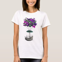 Aeronave de mariposa 2 morada y verde