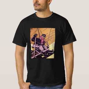 Camiseta Aeronave Hang Glider de Transporte Antiguo