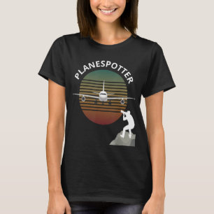 Camiseta Aeronave piloto piloto de avistamiento de aerolíne