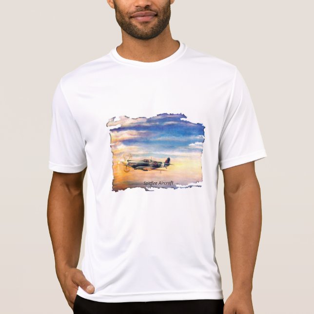 Camiseta Aeronave Spitfire (Anverso)