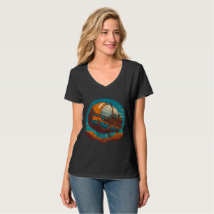 Camiseta Aeronave SteamPunk