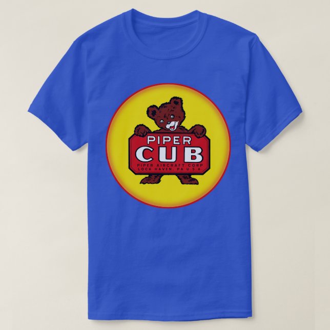 Camiseta Aeronaves de Cubo de Piper (Diseño del anverso)