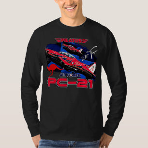 Camiseta Aeronaves de entrenamiento piloto avanzado Pilatus