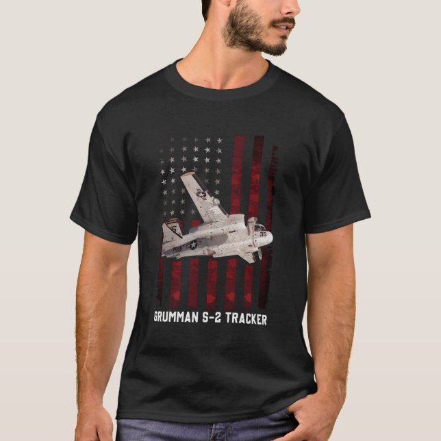 Camiseta Aeronaves Grumman S 2 Tracker S2 (Anverso)