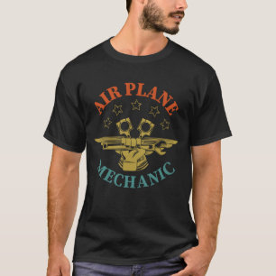 Camiseta Aeronaves Mechanic Aviation Technician Mec