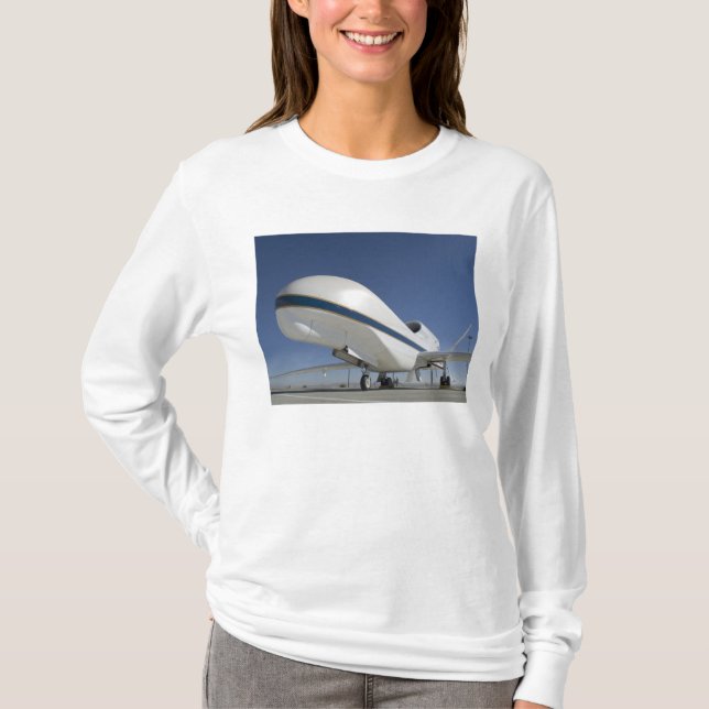 Camiseta Aeronaves no tripuladas Global Hawk 2 (Anverso)