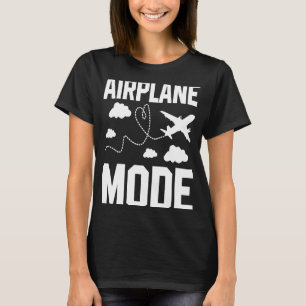 Camiseta Aeronaves piloto de modo avión Avión Aviación 16