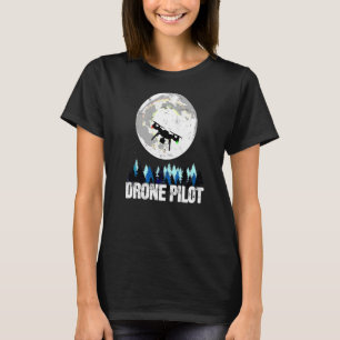 Camiseta Aeronaves Quadcopter Rc Piloto De Drones De Cámara