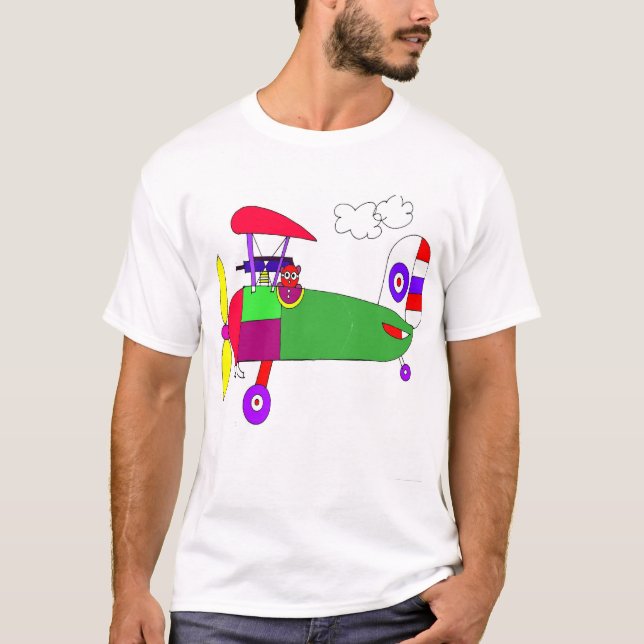 Camiseta aeroplano 300dpi (Anverso)