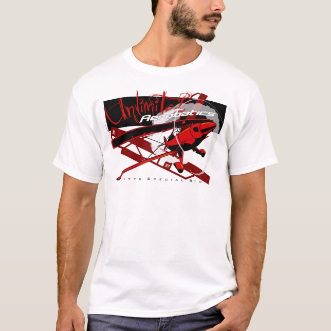 Camiseta Aeroplano aeroacrobacia ilimitado especial de (Anverso)