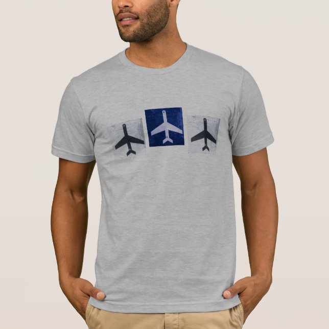 Camiseta Aeroplano llano (Anverso)
