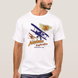 Camiseta aeroplano privado