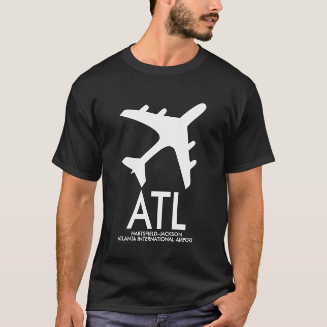 CAMISETA AEROPUERTO ATL HARTSFIELD-JACKSON ATLANTA (Anverso)