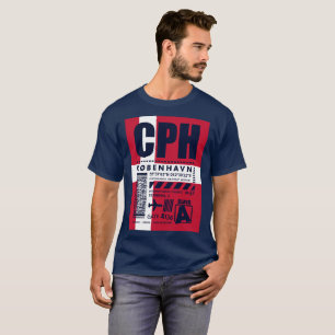 Camiseta Aeropuerto CPH Copenhague