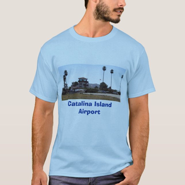 Camiseta Aeropuerto de Catalina, aeropuerto de la isla de (Anverso)