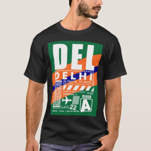 Camiseta Aeropuerto de Delhi
