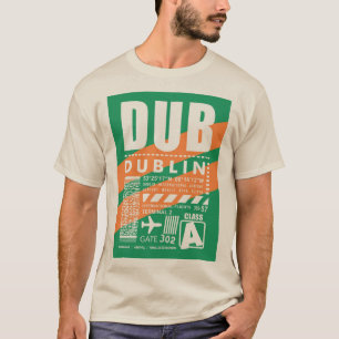 Camiseta Aeropuerto de Dublín