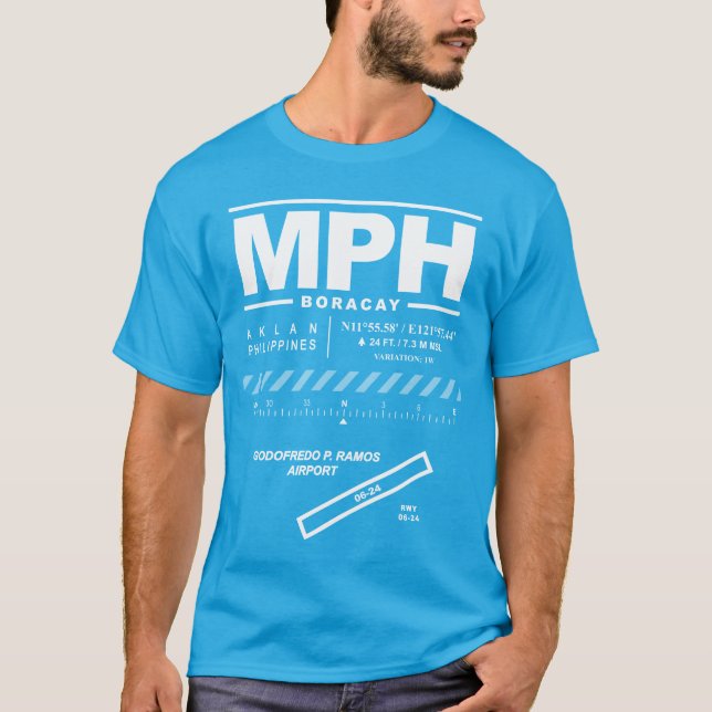 Camiseta Aeropuerto de Godofredo P. Ramos (Anverso)
